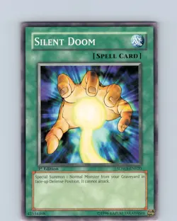 Yu-Gi-Oh TCG Silent Doom SDWS-EN020 1st Edition Common Card NM - Image 1