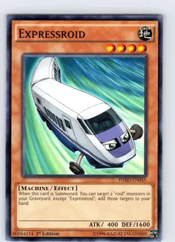 Yu-Gi-Oh TCG Expressroid HSRD-EN045 1st Edition Regular Common Card NM - Image 1