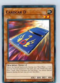 Yu-Gi-Oh TCG Cardcar D YS17-EN016 1st Edition Regular Common Card NM - Image 1