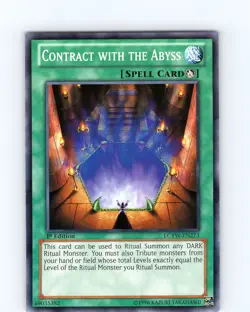 Yu-Gi-Oh Contract With The Abyss LCYW-EN273 1st Edition Common Card LP-NM - Image 1