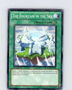 Yu-Gi-Oh TCG The Fountain In The Sky SDLS-EN032 1st Edition Common Card NM - Image 1