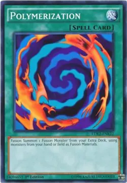 Polymerization (K) LDK2-ENK22 Legendary Decks II 1st Edition YuGiOh Card NM - Image 1