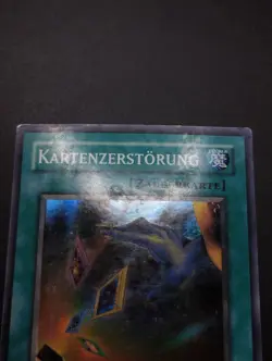 YUGIOH 2003 | CARD DESTRUCTION | SDY-G038 | OLD PRINT GERMAN | GD (HEAVY PLAYED) - Image 4