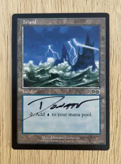 VTG MTG Magic Island 10th Edition Donato Giancola #335/350 Signed Artist NM - Image 1