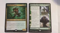 MTG Spider-Man 2 Rares Kraven's Last Hunt & Kraven the Hunter NM - Image 1