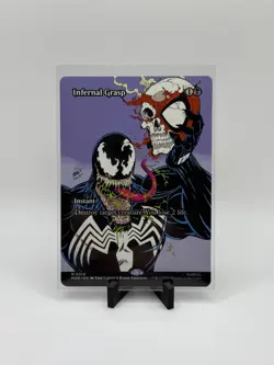 Infernal Grasp (Borderless) 0018 - Marvel's Spider-Man MTG NM/M Ships Now - Image 1