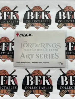 2023 MTG MAGIC LORD OF THE RINGS ART SERIES PIPPEN #51/81 NM - Image 2