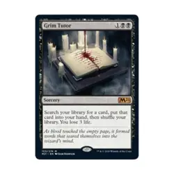 WOTC MtG Core Set 2021 Grim Tutor (MR) NM - Image 1
