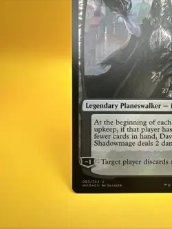 x1 Davriel, Rogue Shadowmage | Prerelease Promo (83) | Foil | NM | Magic MTG - Image 4