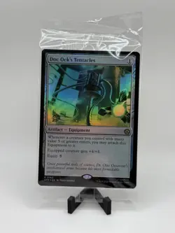 SEALED Doc Ock's Tentacles PRERELEASE FOIL Rare MTG Spider-Man NM 2025 - Image 1