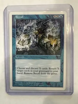 Recall MTG Core Set 5th Edition Regular - Image 1