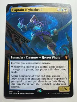 MTG Captain N'ghathrod (640/1080) Commander Legends Battle for Baldur's Gate LP - Image 1