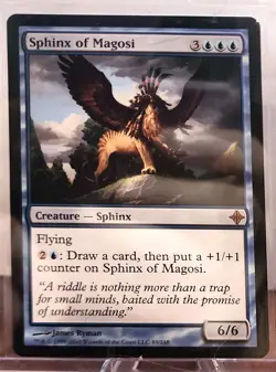 MtG Sphinx of Magosi Rise of the Eldrazi Regular - Image 1