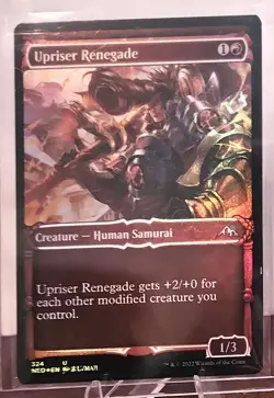 MtG Upriser Renegade (Showcase) Kamigawa: Neon Dynasty Foil - Image 1