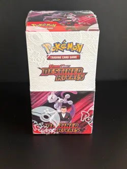 Pokemon TCG Destined Rivals Half Booster Box 18 packs New Factory Sealed - Image 1