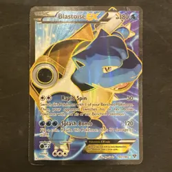 Blastoise EX - 142/146 - Pokemon XY Base Set Full Art Ultra Rare Holo - Image 1