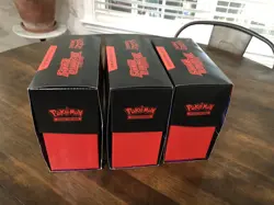3 Empty Pokemon Destined Rivals ETB Elite Trainer Box WITH Slipcover NO PACKS - Image 4