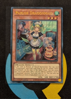 BLMM-EN060 Dragonmaid Emblazoned Ultra Rare YuGiOh - Image 1