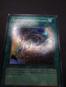 YUGIOH 2003 | CARD DESTRUCTION | SDY-G038 | OLD PRINT GERMAN | VG-EX (MP) - Image 5