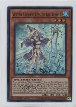 Water Enchantress of the Temple 1st Ed. YuGiOh The Grand Creators #GRCR-EN026 - Image 1