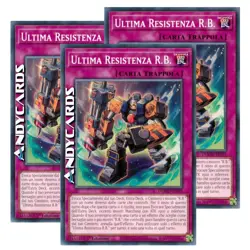 ULTIMA RESISTENZA R.B. 3x (R.B. Last Stand) • Comune • DOOD IT095 • 1Ed • Yugioh - Image 1