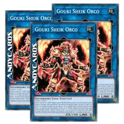 GOUKI SHEIK ORCO 3x • (Gouki Sheik Ogre) • Comune • DOOD IT050 • 1Ed • Yugioh! - Image 1