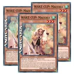 WAKE CUP! MACCHIA 3x • Comune • DOOD IT032 • 1Ed • Yugioh! • ANDYCARDS - Image 1
