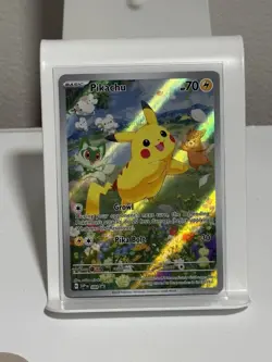 Pokemon Pikachu TCG SVP088 Black Star Promo Card NM/M Condition - Image 1