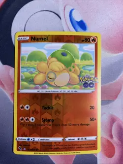 HOLO Numel 013/078 NM / M - DITTO UNPEALED - REVERSE Pokemon GO TCG Card - Image 1