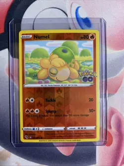 HOLO Numel 013/078 NM / M - DITTO UNPEALED - REVERSE Pokemon GO TCG Card - Image 4