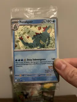 Pokemon Illustration Contest 2024 x1 Sealed Pack (3 Cards) - Image 1