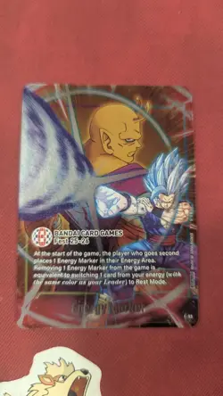 Dragon Ball Super Card Game Fusion World Energy Marker Bandai Fest 25 SS Gohan - Image 1