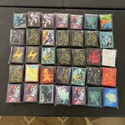 Pokemon TCG ETB Card Sleeves - Lot of 35 New And Sealed Packs! See Pictures! - Image 1