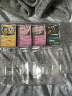 Pokemon TCG Prismatic Evolutions Costco Mini Tin Cosmos Promo Cards Set Of 8 NM - Image 3
