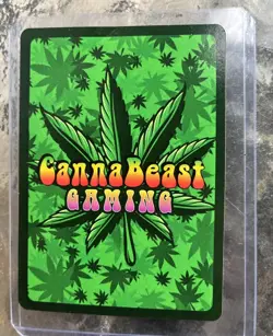 Cannabeast Gaming TCG Blew Dream Sample Card Autographed Rare - Image 2