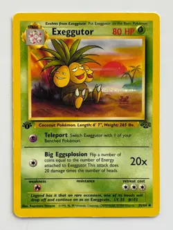 Pokemon Cards 1st Edition Jungle Lot ot 7 Ungraded Butterfree Exeggutor Gloom+++ - Image 5