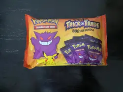 Nintendo Pokemon TCG BOOster Gengar Trick Or Trade Bundle - 120 Cards 820650850783 - Image 1