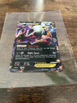 Pokemon Darkrai EX Ultra Rare Holo Card 88/113 Legendary Treasures Series (NM) - Image 1