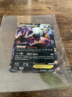Pokemon Darkrai EX Ultra Rare Holo Card 88/113 Legendary Treasures Series (NM) - Image 3