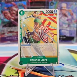 Roronoa Zoro OP07-034 UC 500 Years in the Future One Piece Card TCG English - Image 1