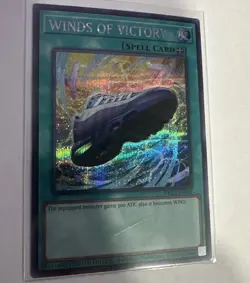 YU-GI-OH X Nike Promo Card Winds Of Victory Air Max Muscle 95 Spell Card - Image 2