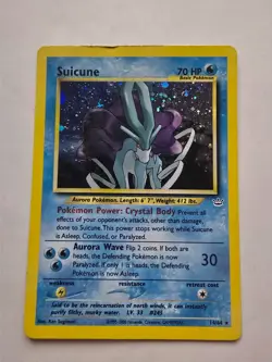 Suicune **RARE** Holo Neo Revelation Pokemon Card 14/64 - Image 1