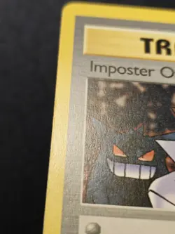 Imposter Oak's Revenge Uncommon Trainer Card Team Rocket 76/82 VLP front/LP back - Image 2