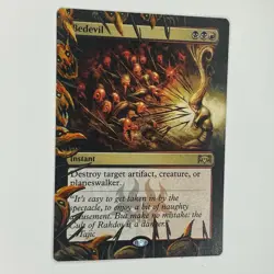 Bedevil ALTER Hand Painted MTG EDH Altered Instant. Premium Removal Card. ￼ - Image 2