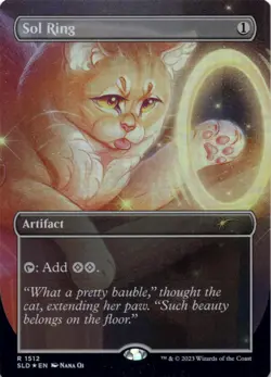 MTG Sol Ring (1512) Foil NM Secret Lair Drop Series Magic - Image 1