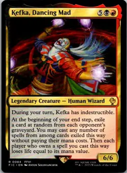 Kefka, Dancing Mad R Legendary Creature - Human Wizard Commander: FINAL FANTASY - Image 1