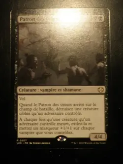 mtg magic patron of the vein ENGLISH FRENCH vf fr patron des veines 2 available - Image 2