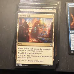 MTG STARTER COMMANDER DECK - Sai, Master Thopterist - Mono Blue Artifact/Energy - Image 4