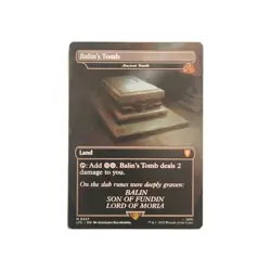 Balin's Tomb (Ancient Tomb) - Commander: The Lord of the Rings - English NM - Image 1
