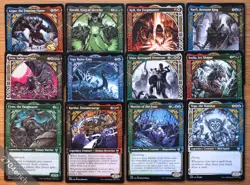 Set of 12 Kaldheim Uncommon Legendary Showcase Creatures *NM* Magic MTG Narfi - Image 1